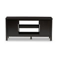 thumbnail image 4 of Baxton Studio Marley Modern and Contemporary Wenge Brown Finished TV Stand, 4 of 9