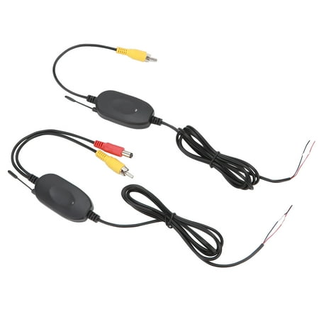 2.4g Wireless Video Audio - TKOOFN 2.4G Wireless Color RCA Video Transmitter & Receiver for Rear View Backup Camera