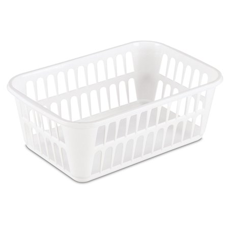 Sterilite Storage Basket, White - Case of 16