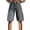 Grey, variant on Denim Shorts for Women Print Like Denim Flare Jeans Stretchy Shorts with Pockets Summer Jeans for Women