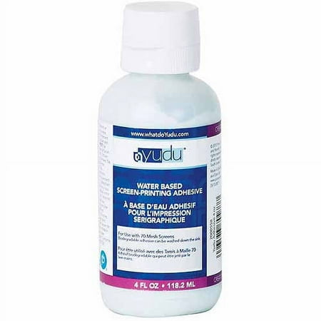 Yudu Water-Based Screen-Printing Adhesive, 4 oz