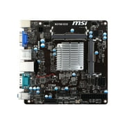 MSI N3150I ECO Desktop Motherboard, Intel Chipset, Socket BGA-1170, Mini ITX