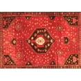 thumbnail image 1 of Ahgly Company Indoor Rectangle Medallion Orange Traditional Area Rugs, 8' x 12', 1 of 1