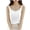 White, variant on Qiopertar Satin Tank Tops for Women V-Neck Sleeveless Camisoles Casual Comfy Summer Spring Fall Vacation Travel Lightweight Stretchy Solid Color, White 3XL