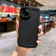 thumbnail image 1 of Hot Soft Silicone Wave Lens Protection Phone Case For iPhone 15 14 13 12 11 Pro Max Plus X XS XR Cover 3 For iPhone 14, 1 of 6