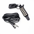 thumbnail image 4 of Sonducket AQ-601 Transductor de pastilla de guitarra con orificio de sonido de 12 orificios con controlador de volumen Accesorios para instrumentos musicales oro Sonducket YQ0557-01, 4 of 6