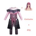 thumbnail image 3 of Disfraz de Mal de Descendants 3 para niños, disfraz de Halloween para niñas, disfraz de mujer para fiesta, disfraz de reina Audrey Evie Fantasia, 3 of 5