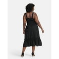 thumbnail image 2 of Time and Tru Women's and Women’s Plus Sleeveless Midi Dress, Sizes XS-4X, 2 of 4