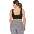 thumbnail image 4 of FUTATA Women's Plus Size Padded Sleep Bra, Seamless Comfort Yoga Sports Bra, 4 of 9