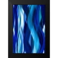 thumbnail image 2 of Annie Campbell 11x14 Black Modern Wood Framed Wall Art Titled - Indigo Flow I, 2 of 5