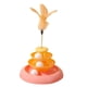 thumbnail image 4 of Juguete de pista de bolas para gatos, juego de ejercitador de rodillos de juguete para gatos de interior, juguete interactivo para gatos, juguete gira Rosa, 4 of 8