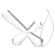 thumbnail image 4 of Unique Christmas Ornaments Transparent Acrylic Cross Decoration Gift-Ready Family Ornaments, 4 of 5