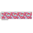 thumbnail image 2 of Ambesonne Hawaii Fabric by the Yard Upholstery, Vivid Tones Hibiscus Flowers, 10 Yards, Multicolor, 2 of 4