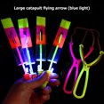 thumbnail image 2 of Helicóptero elástico con luz LED tirachinas de plástico 15 Uds. los mejores regalos para niños y niñas Hugtrwg Para estrenar, 2 of 9