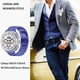 thumbnail image 4 of Correa de Acero Inoxidable Compatible con Samsung Galaxy Watch 8 7 6 5 4 FE Pro Classic 40mm 44mm 43mm 47mm 45mm 42mm 46mm, 4 of 7