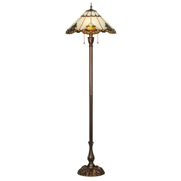 Meyda Tiffany 144409 Lighting, 63" Height, Finish: Custom,Mahogany Bronze