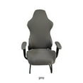 thumbnail image 4 of tredstone Chair Looking New Washable And Removable Universal Chair Cover Easy To Install Grey, 4 of 6