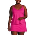 thumbnail image 3 of Lands' End Women's Plus Size Tulip Hem Tankini Top, 3 of 3