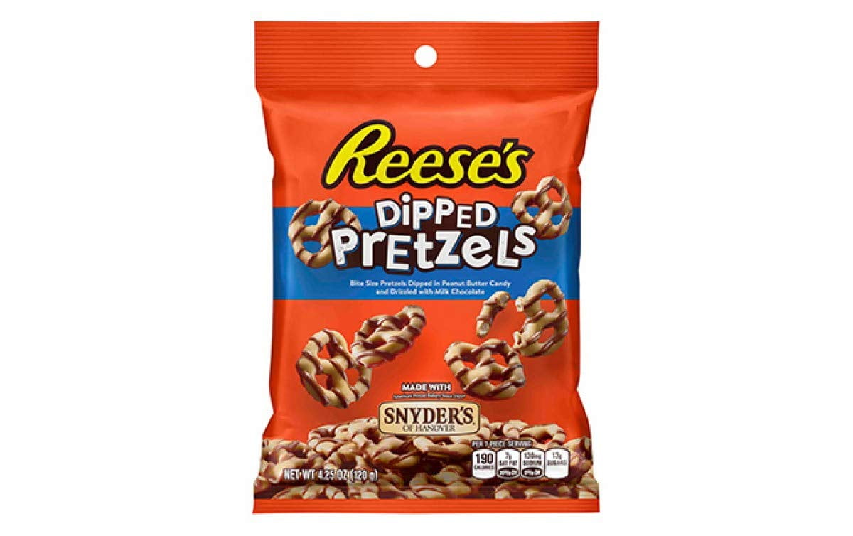 Reeses Dipped Pretzels 4.25 Ounces