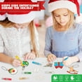 thumbnail image 5 of ArtCreativity DIY Christmas Ornament Painting Kit for Kids, 31 Pieces with 12 Transparent Ornaments, Colored Glues, Gems, and Keychains, 5 of 9