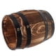 thumbnail image 2 of Porta utensilios de madera retro: organizador de cubiertos y cubiertos para encimera de cocina - Cubo de almacenamiento con forma de barril para lápices, bolígrafos, palillos, cucharas y tenedores., 2 of 6