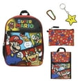 thumbnail image 4 of Super Mario 5-Piece Backpack Set With 16" Backpack, Lunch Kit, Utility Case, Keychain & Carabiner, 4 of 12