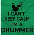 thumbnail image 2 of Can't Keep Calm a Drummer Percussion Hoodie Sweatshirt Women Men Brisco Brands L, 2 of 6
