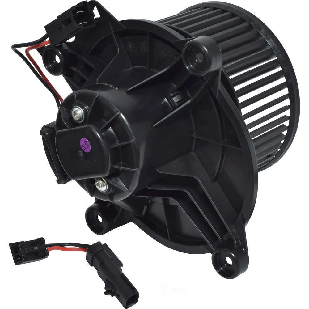 New UAC BM 9208C HVAC Blower Motor -- Blower Motor W/ Wheel