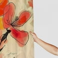 thumbnail image 3 of BCIIG Flower Abstract Bathroom Decor Set with Hooks, Colorful Polyester Fabric Shower Curtain for Home Bathtubs Decoration, Waterproof with HD Print, Easy to Install, Gift Idea 36"x72, 3 of 7
