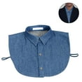 thumbnail image 2 of Blusa de cuello desmontable falso Medias camisas Collares falsos falsos para mujeres y niñas Ormromra 222490-2, 2 of 6