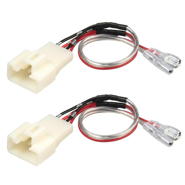 Arnés de cableado con tweeter para salpicadero de coche, compatible con RED WOLF, Toyota