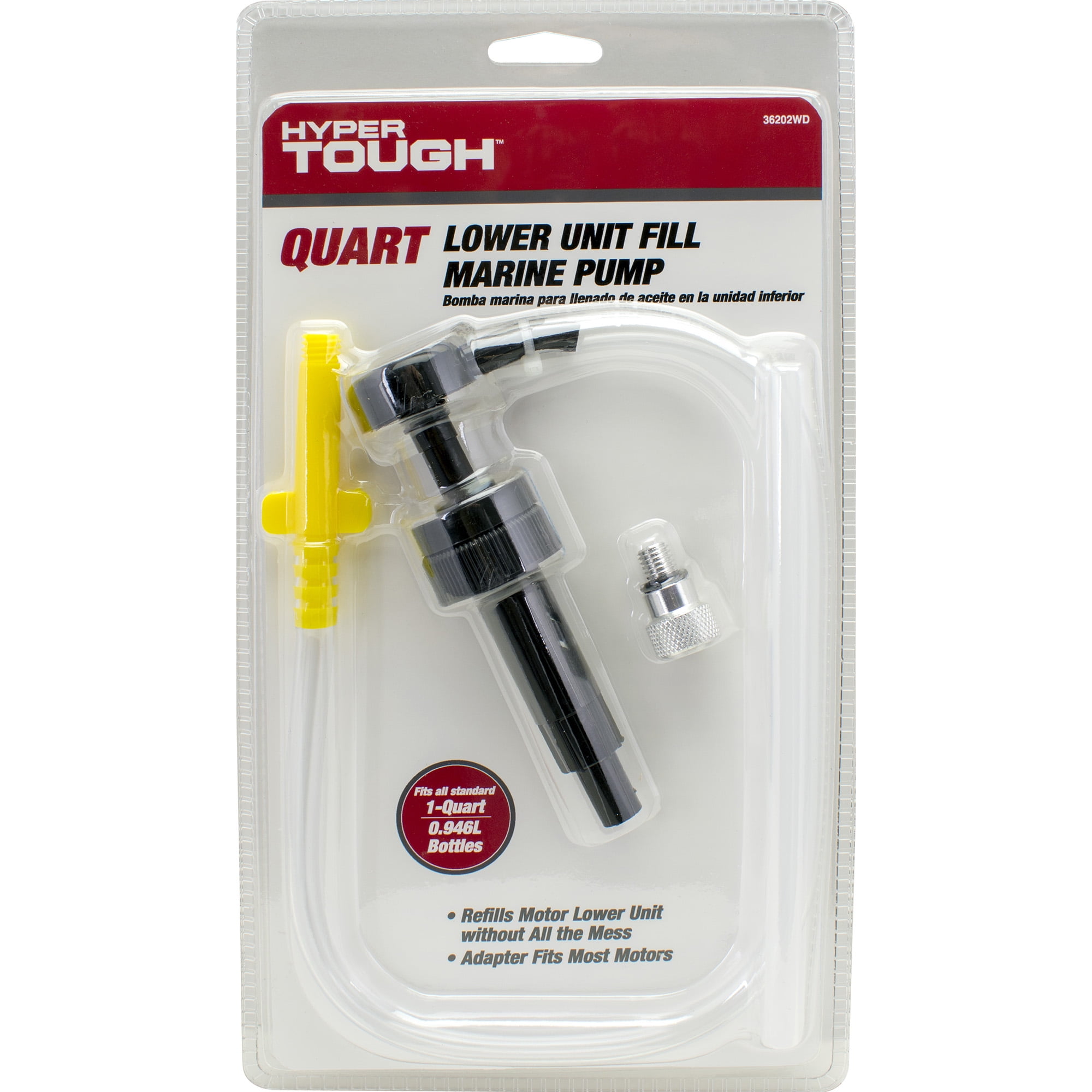 Hyper Tough Marine Lower Unit Quart Size Fill Pump, 36202WD