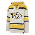 thumbnail image 2 of Men's '47 Oatmeal Nashville Predators Rockaway Lace-Up Pullover Hoodie, 2 of 3