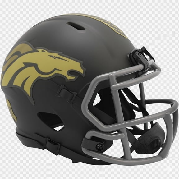 Denver Broncos Salute to Service 2025 Version 4 Mini Speed Football Helmet - New in Riddell Box