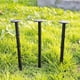 thumbnail image 4 of pstuiky 50 estacas de plástico para jardín grapas para césped artificial estacas para asegurar vallas y barreras parterres de plástico para jardín., 4 of 7