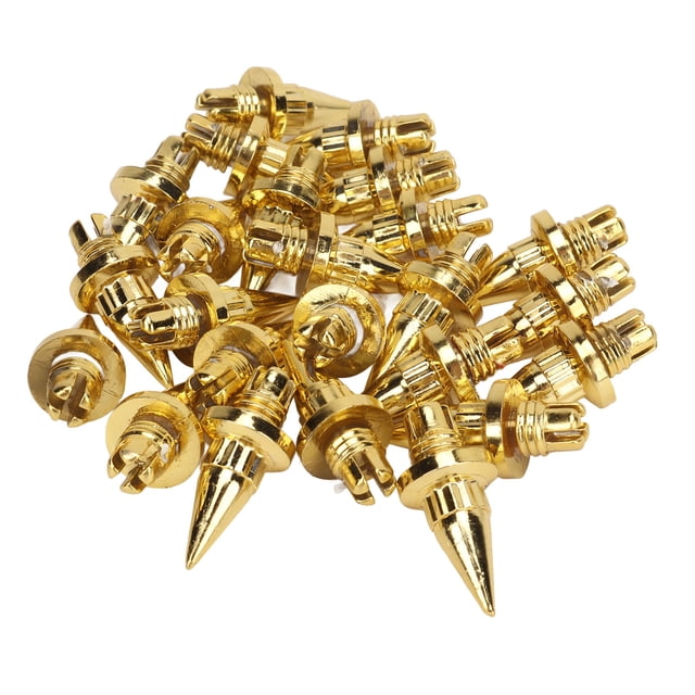 Rivet Nut Kit, 25Pcs Wheel Rim Rivet Nut Tool, Stylish Look Easy Installation Spike Wheel Rim Lip Rivet Nut For Wheels With Plastic Faux Rivets
