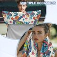 thumbnail image 6 of Bulopur Front Car Seat Cover Towel for Men Sea Turtle Multifunctional Car Seat Protector with Storage Bag for Summer Vacation Washable Fit SUV Sedan Truck 1pcs, 6 of 7