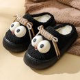 thumbnail image 3 of 2024 nuevas zapatillas de algodón de felpa de suela gruesa para mujeres invierno 2024 nuevas parejas de invierno cálidas de felpa de ojos versátiles, 3 of 5