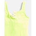 thumbnail image 3 of Weekend Academy Girls Henley Rib One Piece Swimsuit, Sizes 4-18, 3 of 3