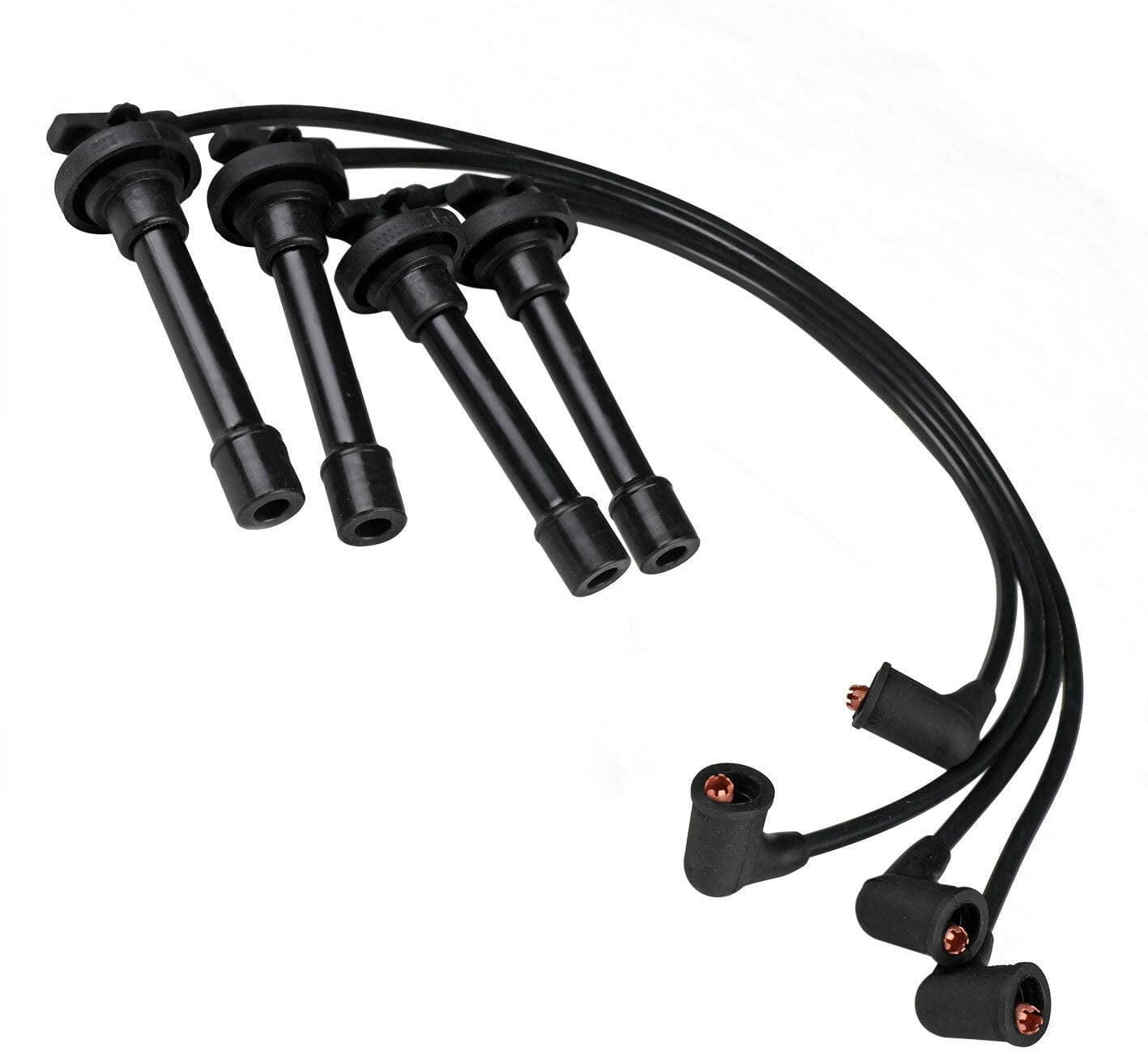 Ignition Spark Plug Wires 7mm (4PC Set) for 1990 1991 1992 1993 1994