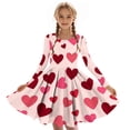 thumbnail image 4 of Tauxra Robe à Manches Longues pour Femmes, Robe Patineuse Extensible Évasée, Robe de Soirée Formelle à Col Rond et Tournoyante pour Femmes, Robe Basique Décontractée Unie à Manches Longues, 4 of 6