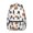 Basketball and Wow, variant on Basketball and Leopard White Pattern Backpack for School, Cute School Bag with Adjustable Shoulder Straps and Padded Back, 15.3"x11"x7.1"