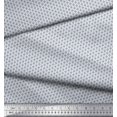 thumbnail image 2 of Soimoi Poly Georgette Fabric Dot & Floral Small Print Fabric by The Yard 42 Inch Wide, 2 of 3