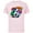 Soft Pink, variant on Marvel Avengers A-Logo Family Vacation Trip Travel - Short Sleeve Cotton T-Shirt for Adults - Customized-White