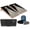 Black/Black, variant on Tailgating Pros Cornhole Board Beanbag Toss Set