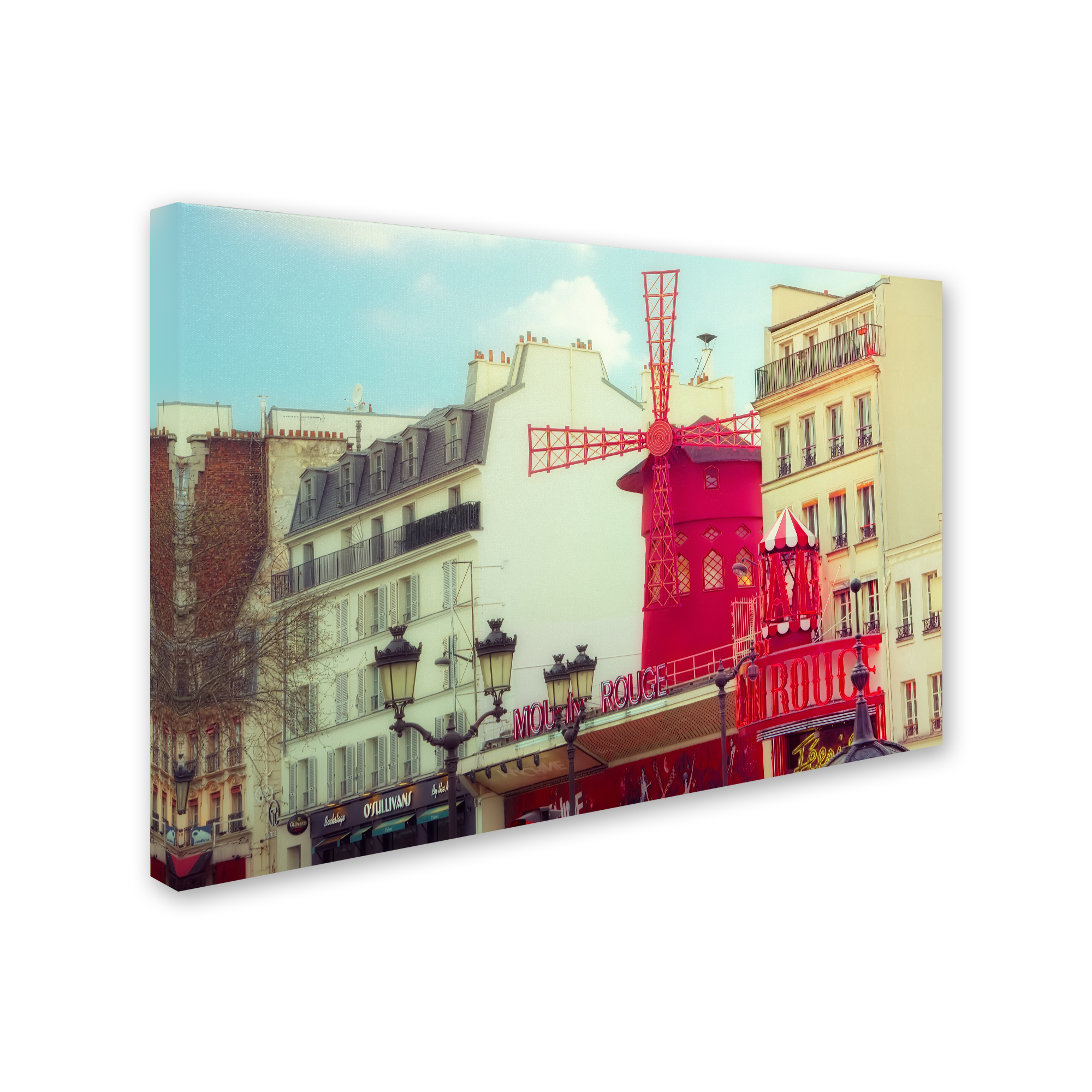 Trademark Fine Art 'Moulin Rouge' Canvas Art by Cora Niele
