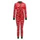 thumbnail image 4 of Mono de pijama de Navidad para mujer, ropa de dormir con cremallera, traje de fiesta con capucha, manga larga, 4 of 4