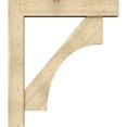 thumbnail image 3 of Ekena Millwork 8"W x 42"D x 48"H Westlake Block Rough Sawn Bracket w/ Offset Brace, Douglas Fir, 3 of 25