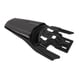 thumbnail image 5 of Guardabarros trasero extendido Shamjiam modificado negro flexible Guardabarros trasero, 5 of 7