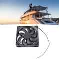thumbnail image 1 of DC12V/24V RV Vent Fan, Compact Size, Easy Installation, High Reliability for Air Cooling for RV Campers Yacht, 1 of 7